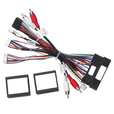 Android Navigation Power Cable with Dual Decoders for Hyundai IX35 Sonata 8 Santa Fe IX45 Kia K3 Android Navigation Power Cable with Dual Decoders for Hyundai IX35 Sonata 8 Santa Fe IX45 Kia K3