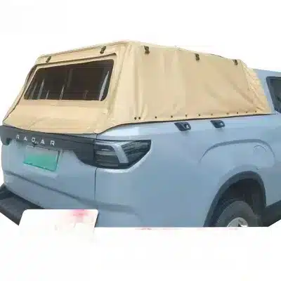 Soft Tri-Fold Truck Bed Tonneau Cover Wear-Resistant Oxford Fabric Compatible with Radar RADO RD6 EV Pickup Soft Tri-Fold Truck Bed Tonneau Cover Wear-Resistant Oxford Fabric Compatible with Radar RADO RD6 EV Pickup