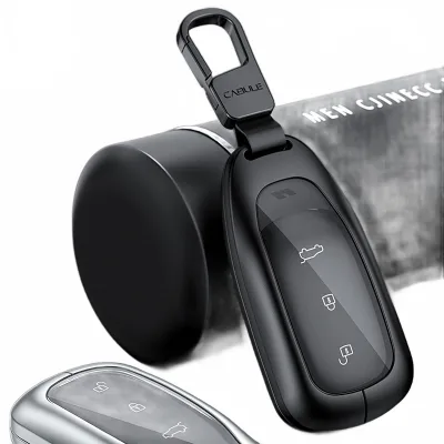 Aluminum Alloy Key Fob Cover Protector Case for Li Auto ONE Remote Key Aluminum Alloy Key Fob Cover Protector Case for Li Auto ONE Remote Key