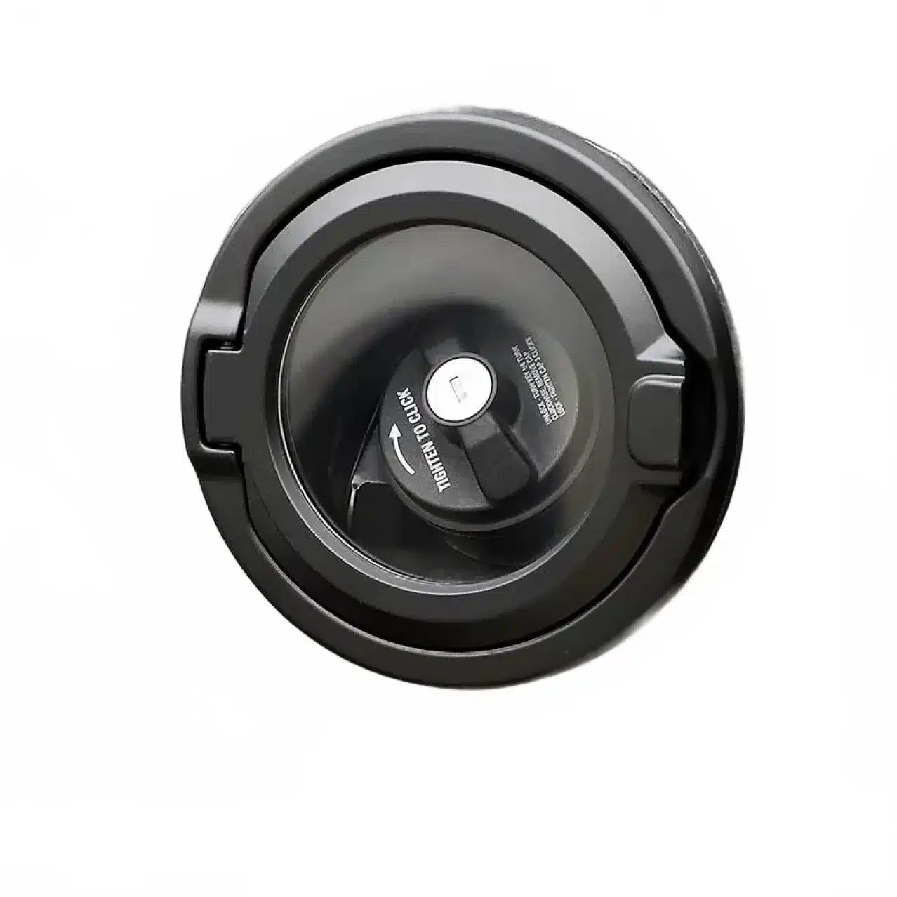 Transparent Fuel Tank Door Cover Aluminum Gas Cap Housing for 2018-2024 Jeep Wrangler JL JLU