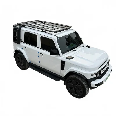 Aluminum Roof Rack Platform with Side Ladder Support for Chery iCAR V23 Off-Road Modification Accessories Aluminum Roof Rack Platform with Side Ladder Support for Chery iCAR V23 Off-Road Modification Accessories