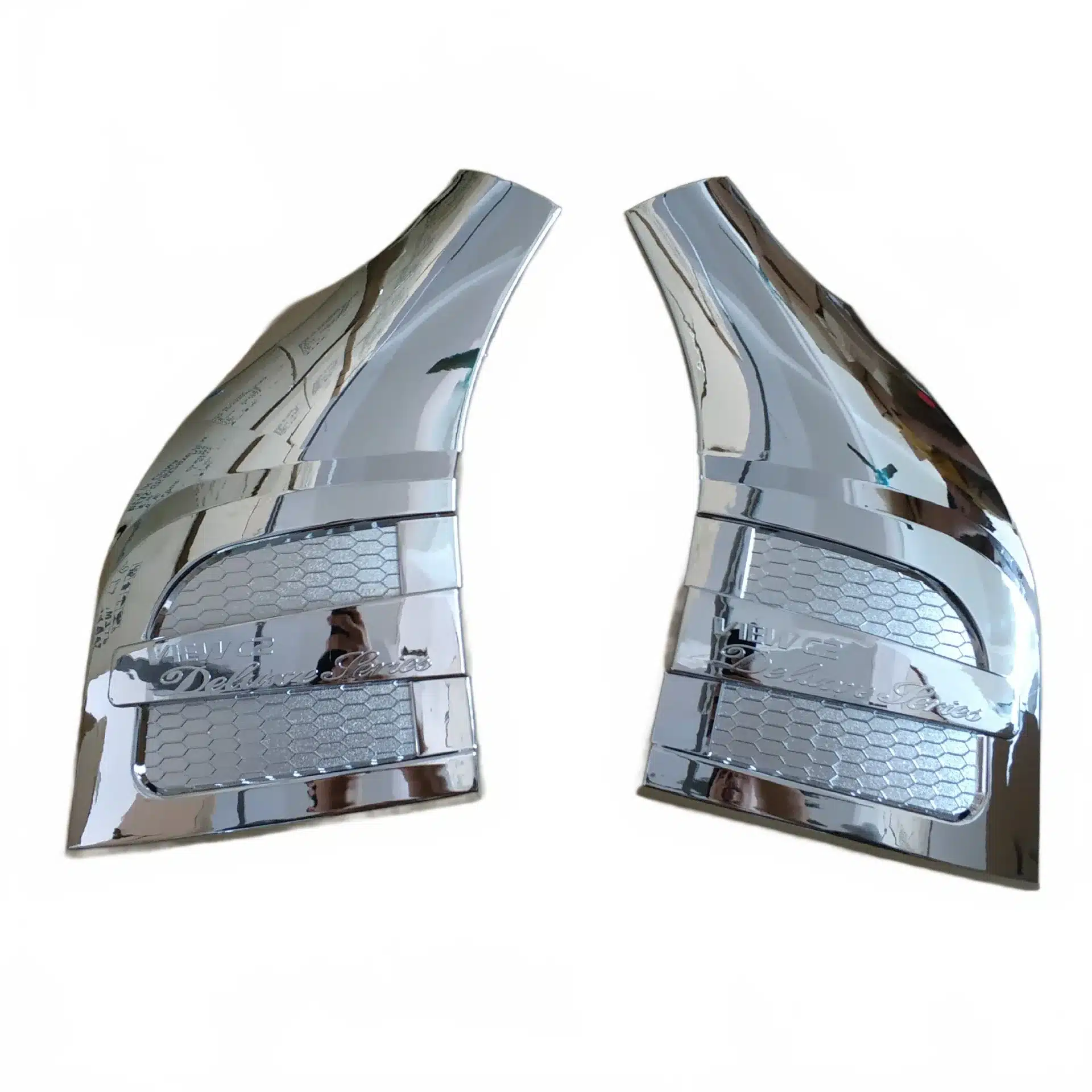 Exterior Corner Cover Guard Trim for Foton C2 View G7 G9 MP-S ABS Chrome Finish