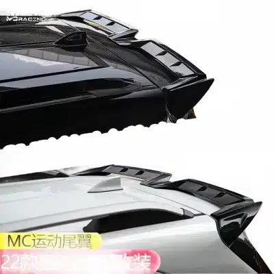 Rear Trunk Spoiler Wing for Toyota Sienna Granvia 2021-2024 MC Style Tail Wing Roof Spoiler Rear Trunk Spoiler Wing for Toyota Sienna Granvia 2021-2024 MC Style Tail Wing Roof Spoiler