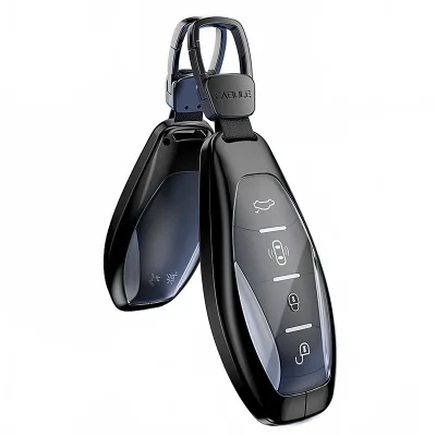 Genuine Leather Car Key Fob Cover Case with Keychain for Hongqi H5 HS5 HS3 H9 H6 HS7 Genuine Leather Car Key Fob Cover Case with Keychain for Hongqi H5 HS5 HS3 H9 H6 HS7