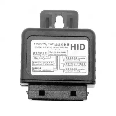 12V 35W 55W H4 HID Xenon Headlight Relay Harness Controller Box for Car Light Stabilization 12V 35W 55W H4 HID Xenon Headlight Relay Harness Controller Box for Car Light Stabilization