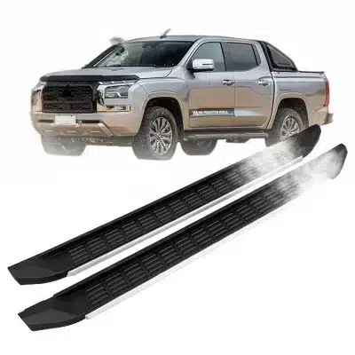 Aluminum Running Boards Side Steps Set for Mitsubishi Triton L200 2024 Pickup Truck Aluminum Running Boards Side Steps Set for Mitsubishi Triton L200 2024 Pickup Truck