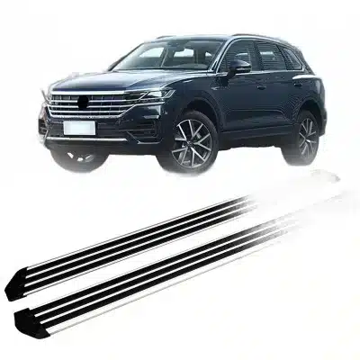Side Steps Running Boards Fixed Straight Type Nerf Bars Replacement for Touareg 2019-2025 Pair Side Steps Running Boards Fixed Straight Type Nerf Bars Replacement for Touareg 2019-2025 Pair