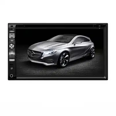 6.95-Inch Universal Double Din Car Stereo DVD Player with GPS Navigation Bluetooth and Backup Camera Support 6.95-Inch Universal Double Din Car Stereo DVD Player with GPS Navigation Bluetooth and Backup Camera Support