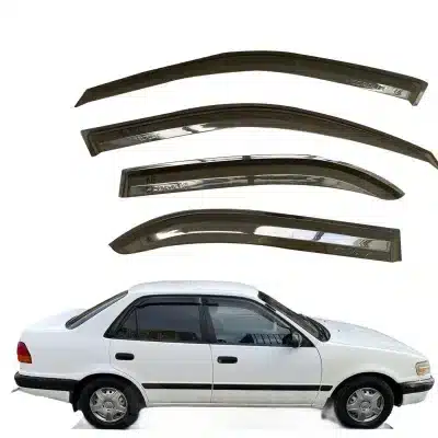 Window Deflectors Sun Rain Guard Set for Toyota Corolla 1996-2000 (E110) Window Deflectors Sun Rain Guard Set for Toyota Corolla 1996-2000 (E110)