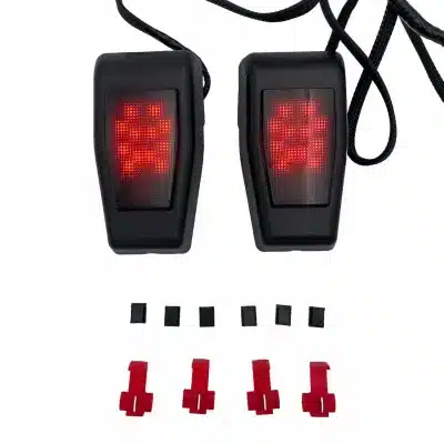 LED Tailgate Hinge Lights with 3 Lighting Modes for Jeep Wrangler JK 2007-2018, Rear Hinges Brake Turn Signal Lamps, US Spec LED Tailgate Hinge Lights with 3 Lighting Modes for Jeep Wrangler JK 2007-2018, Rear Hinges Brake Turn Signal Lamps, US Spec