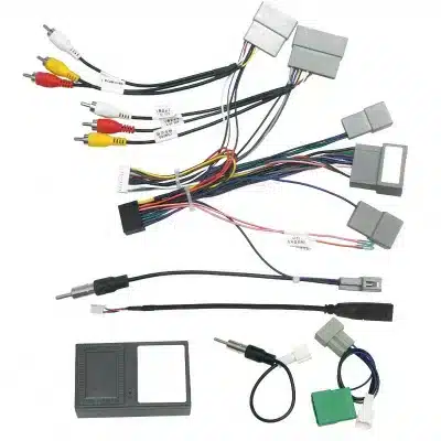 Car Radio Android Head Unit Power Wiring Harness with CANBus Decoder and Antenna Adapter for Honda Civic 1.5T, CRV, Breeze Car Radio Android Head Unit Power Wiring Harness with CANBus Decoder and Antenna Adapter for Honda Civic 1.5T, CRV, Breeze