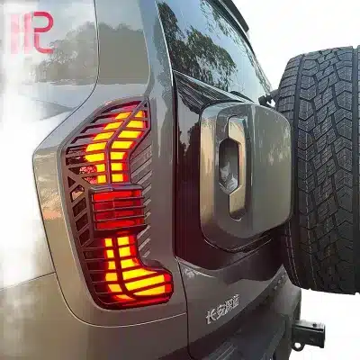 Rear Taillight Covers Frame Guards for Changan Deepal G318 2024-2025 Brake Light Protector Trim Rear Taillight Covers Frame Guards for Changan Deepal G318 2024-2025 Brake Light Protector Trim