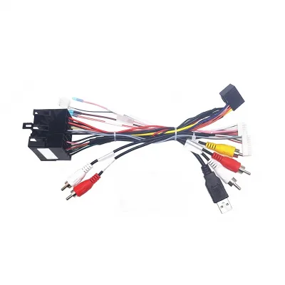 Android Screen Navigation Power Cable Wiring Harness with Canbus Decoder Box for Kia Sorento Cerato Android Screen Navigation Power Cable Wiring Harness with Canbus Decoder Box for Kia Sorento Cerato