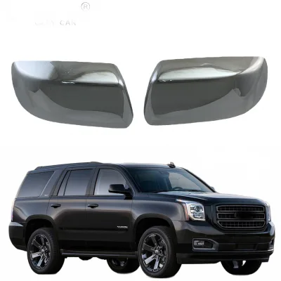 Side Mirror Covers Snap-on Rearview Mirror Caps for 2015-2018 GMC Yukon Sierra Chevrolet Silverado Suburban Side Mirror Covers Snap-on Rearview Mirror Caps for 2015-2018 GMC Yukon Sierra Chevrolet Silverado Suburban