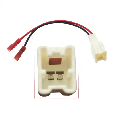 2pcs Car Speaker Wiring Harness Adapter Connector Plug Compatible with Nissan Series 2pcs Car Speaker Wiring Harness Adapter Connector Plug Compatible with Nissan Series