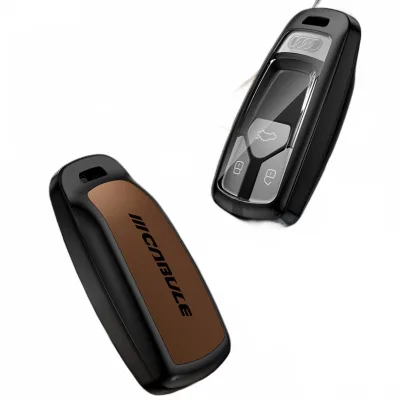 Metal Zinc Alloy Remote Key Fob Cover Protector Case for Audi Q5 Q7 A4L A6L Metal Zinc Alloy Remote Key Fob Cover Protector Case for Audi Q5 Q7 A4L A6L