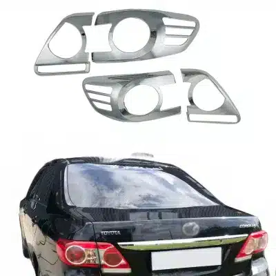 Rear Tail Light Covers Trim for Toyota Corolla 2011 Chrome Exterior Decoration Frame Rear Tail Light Covers Trim for Toyota Corolla 2011 Chrome Exterior Decoration Frame