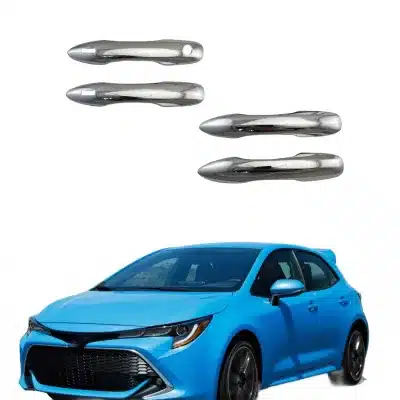 Chrome Exterior Door Handle Covers Trim for 2019 Toyota Corolla and Levin Chrome Exterior Door Handle Covers Trim for 2019 Toyota Corolla and Levin