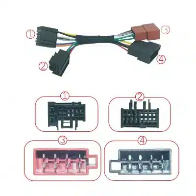 ISO Radio Wiring Harness Adapter for Chevrolet, Car Stereo DVD Power and Speaker Plug Connector Cable ISO Radio Wiring Harness Adapter for Chevrolet, Car Stereo DVD Power and Speaker Plug Connector Cable