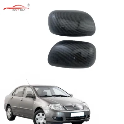 Rear View Wing Mirror Cover Caps Carbon Fiber Style Pair for Toyota Corolla 2001-2004 Rear View Wing Mirror Cover Caps Carbon Fiber Style Pair for Toyota Corolla 2001-2004