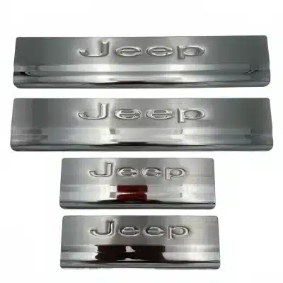 Stainless Steel Door Sill Guard Protectors for 2009-2015 Jeep Compass and Patriot, 4PCS Set Stainless Steel Door Sill Guard Protectors for 2009-2015 Jeep Compass and Patriot, 4PCS Set