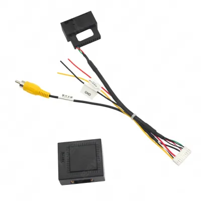 RGB Camera Video Decoder Box with Wiring Harness for Volkswagen Tiguan Golf 6 Magotan B7L CC Original Camera Interface RGB Camera Video Decoder Box with Wiring Harness for Volkswagen Tiguan Golf 6 Magotan B7L CC Original Camera Interface