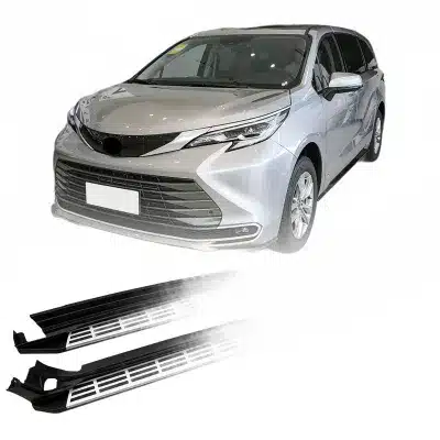 Fixed Running Boards Side Steps Aluminum Alloy Nerf Bars for Toyota Sienna / Granvia 2021-2025 Fixed Running Boards Side Steps Aluminum Alloy Nerf Bars for Toyota Sienna / Granvia 2021-2025