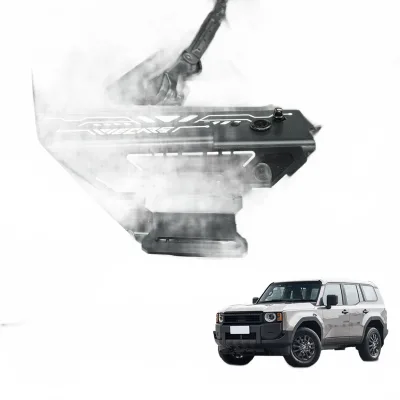 A-Pillar Hood Mounting Brackets for Light Pods Compatible with Toyota Land Cruiser Prado LC250 A-Pillar Hood Mounting Brackets for Light Pods Compatible with Toyota Land Cruiser Prado LC250