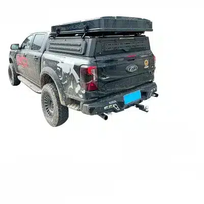 Half-Height Tri-Fold Truck Bed Topper Canopy for Ford Ranger T9 2023-2024 Pickup Half-Height Tri-Fold Truck Bed Topper Canopy for Ford Ranger T9 2023-2024 Pickup