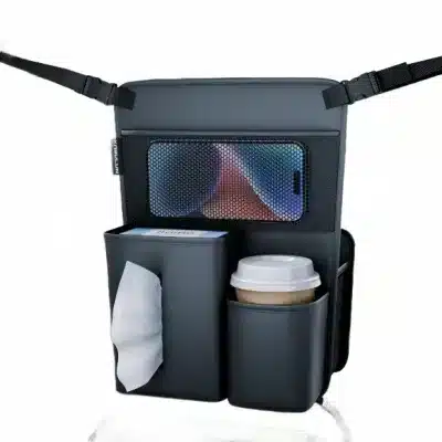 Universal Car Seat Middle Organizer Bag, Multi-functional Console Hanging Storage Pouch with Tissue Box Holder for Interior Organization Universal Car Seat Middle Organizer Bag, Multi-functional Console Hanging Storage Pouch with Tissue Box Holder for Interior Organization