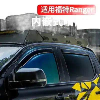 In-Channel Side Window Deflectors Rain Guards for Ford Ranger 4-Door Original Style Wind Noise Reduction In-Channel Side Window Deflectors Rain Guards for Ford Ranger 4-Door Original Style Wind Noise Reduction