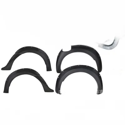 Matte Black Fender Flares Wheel Arch Extension Kit for Ford Ranger T7 T8 2015-2021 Matte Black Fender Flares Wheel Arch Extension Kit for Ford Ranger T7 T8 2015-2021