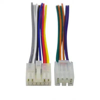 Stereo Radio Wiring Harness Adapter for Toyota Male Connector CD Player Head Unit Installation Lead Stereo Radio Wiring Harness Adapter for Toyota Male Connector CD Player Head Unit Installation Lead