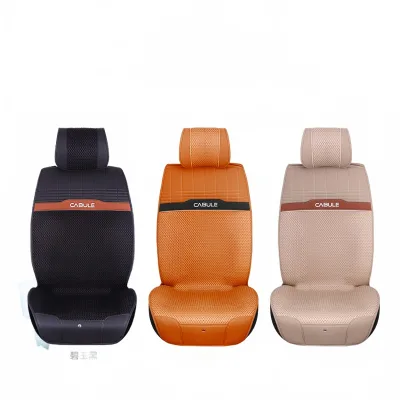 Universal 5-Seat Car Seat Cover Set, Breathable Cooling Fiber Cushion with Headrests, Non-Slip Honeycomb Design for Comfort Universal 5-Seat Car Seat Cover Set, Breathable Cooling Fiber Cushion with Headrests, Non-Slip Honeycomb Design for Comfort