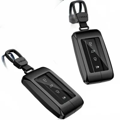 Full Coverage Aluminum Alloy Key Fob Cover with Square Buckle for Tank 300 Full Coverage Aluminum Alloy Key Fob Cover with Square Buckle for Tank 300