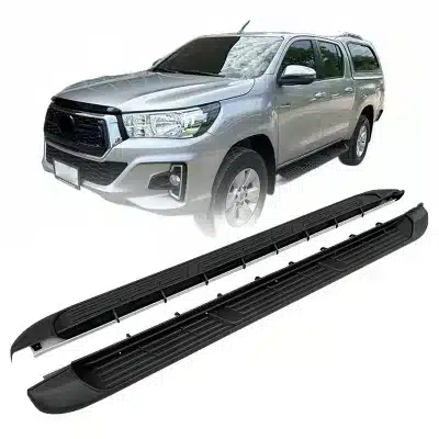 Aluminium Alloy Side Step Nerf Bars Running Boards for Toyota Hilux Revo Vigo 2005-2025 Aluminium Alloy Side Step Nerf Bars Running Boards for Toyota Hilux Revo Vigo 2005-2025