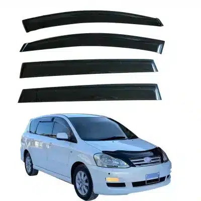 Black Plastic Window Visors Set Side Window Rain Guards Deflectors for Toyota Ipsum 2002-2006 Black Plastic Window Visors Set Side Window Rain Guards Deflectors for Toyota Ipsum 2002-2006