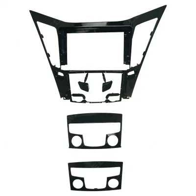 9 Inch Android Screen Car Stereo Radio Fascia Frame Glossy Black Dash Trim Kit for 2010 Hyundai Sonata YF 9 Inch Android Screen Car Stereo Radio Fascia Frame Glossy Black Dash Trim Kit for 2010 Hyundai Sonata YF