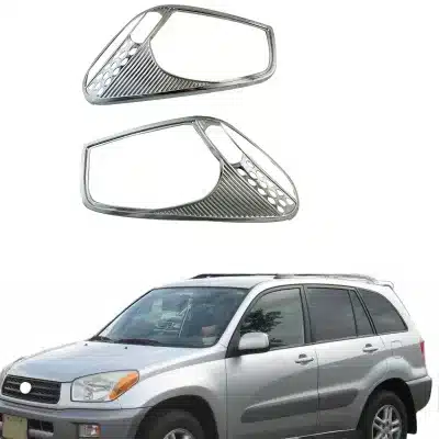 Front Headlight Cover Chrome Trim Bezel Protectors for Toyota RAV4 2001-2004, ABS Material Front Headlight Cover Chrome Trim Bezel Protectors for Toyota RAV4 2001-2004, ABS Material