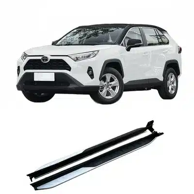 Side Steps Running Boards Replacement for Toyota RAV4 2020-2025 Side Skirt Protection Boards Side Steps Running Boards Replacement for Toyota RAV4 2020-2025 Side Skirt Protection Boards