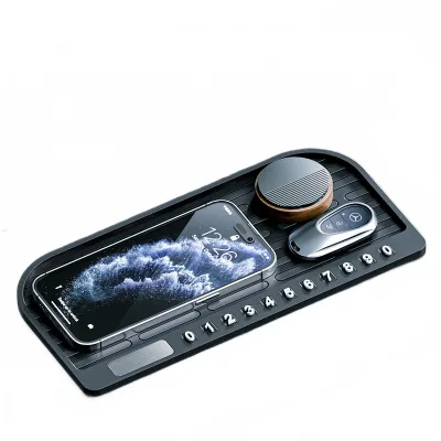 Anti-Slip Car Dashboard Mat Heat Resistant Silicone Pad for Phone and GPS Mounting Anti-Slip Car Dashboard Mat Heat Resistant Silicone Pad for Phone and GPS Mounting