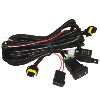 H11 Fog Light Switch with Wiring Harness Kit for Toyota FJ Cruiser, LED Work Light DRL Power Button H11 Fog Light Switch with Wiring Harness Kit for Toyota FJ Cruiser, LED Work Light DRL Power Button