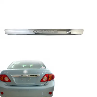 Rear Trunk Streamer Garnish Trim Made of ABS Chrome for Toyota Corolla 2008 Rear Trunk Streamer Garnish Trim Made of ABS Chrome for Toyota Corolla 2008