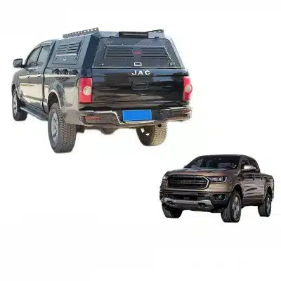Heavy Duty Multi-Functional Three-Door Pickup Truck Tonneau Cover Compatible with JAC T6 T8 Hunter Pro Models Heavy Duty Multi-Functional Three-Door Pickup Truck Tonneau Cover Compatible with JAC T6 T8 Hunter Pro Models