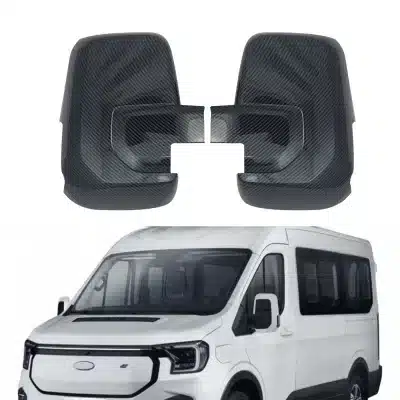 Rearview Mirror Cover Caps for 2023 Ford Transit T8 Exterior Decoration Trim Rearview Mirror Cover Caps for 2023 Ford Transit T8 Exterior Decoration Trim