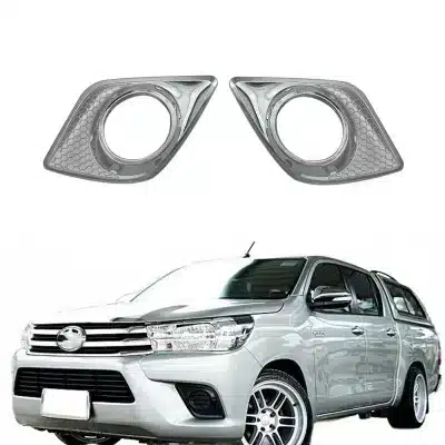 Front Bumper Fog Light Cover Bezels Protector for Toyota Hilux Revo 2016 Front Bumper Fog Light Cover Bezels Protector for Toyota Hilux Revo 2016