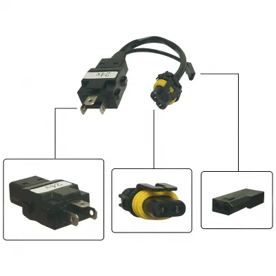 12V/24V HID Xenon Wiring Harness Controller Cable for H4 9003 HB2 Headlight Bulbs 12V/24V HID Xenon Wiring Harness Controller Cable for H4 9003 HB2 Headlight Bulbs