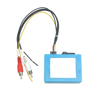 RCA to MOST Optical Fiber Decoder Box Interface for Mercedes-Benz S/CL/CLS/E/SLK/SL Series W220 RCA to MOST Optical Fiber Decoder Box Interface for Mercedes-Benz S/CL/CLS/E/SLK/SL Series W220