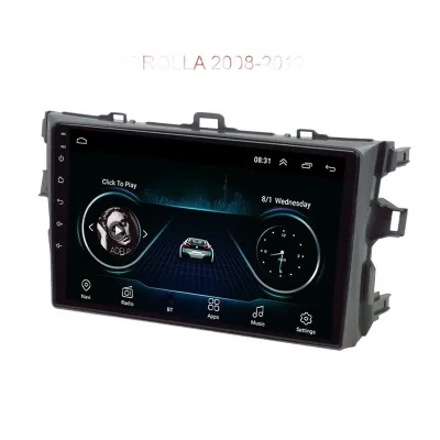 9 Inch Android Car Stereo with GPS Navigation and Rear View Camera Input for Toyota Corolla 2008 9 Inch Android Car Stereo with GPS Navigation and Rear View Camera Input for Toyota Corolla 2008