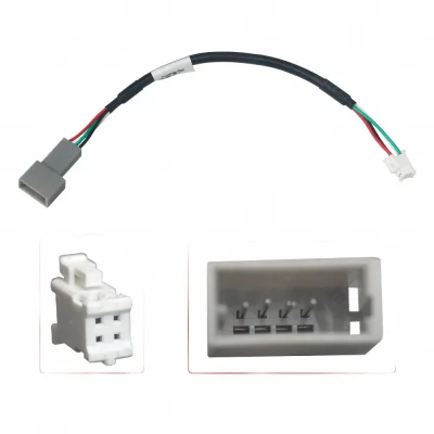 4-Pin USB Interface Adapter Conversion Cable for Kia Sportage KX5 Sorento and Hyundai Sonata Head Unit Navigation System 4-Pin USB Interface Adapter Conversion Cable for Kia Sportage KX5 Sorento and Hyundai Sonata Head Unit Navigation System